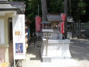 境内に古墳、由緒ある白山宮